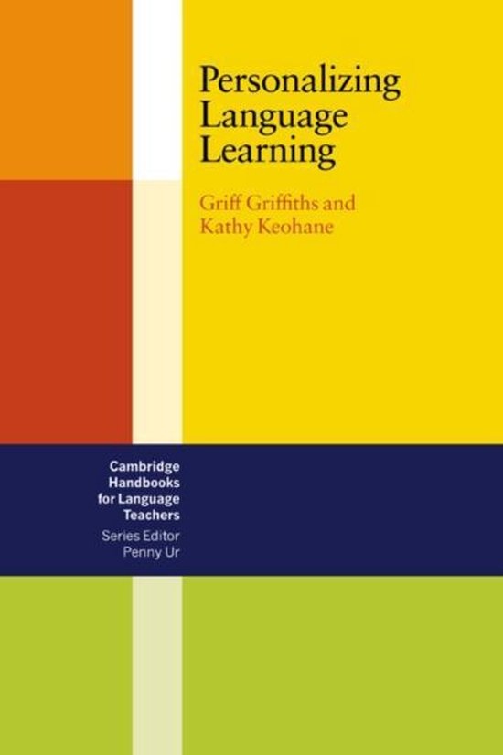 Personalizing Language Learning Cambridge University Press
