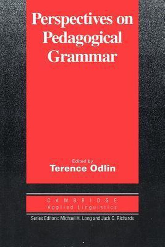 Perspectives on Pedagogical Grammar PB