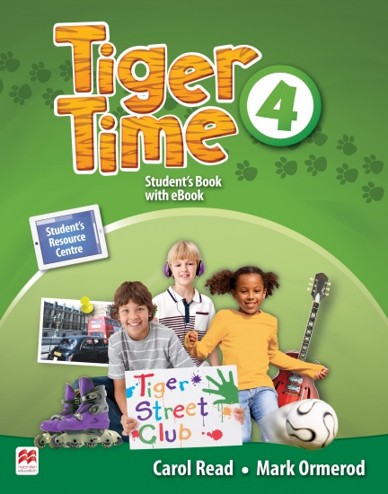Tiger Time 4 Student´s Book + eBook Pack Macmillan