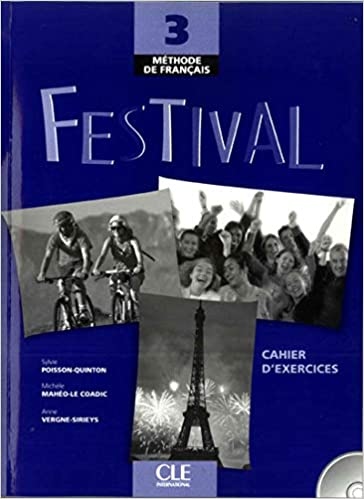 Festival 3 – Cahier d´exercices + CD audio CLE International