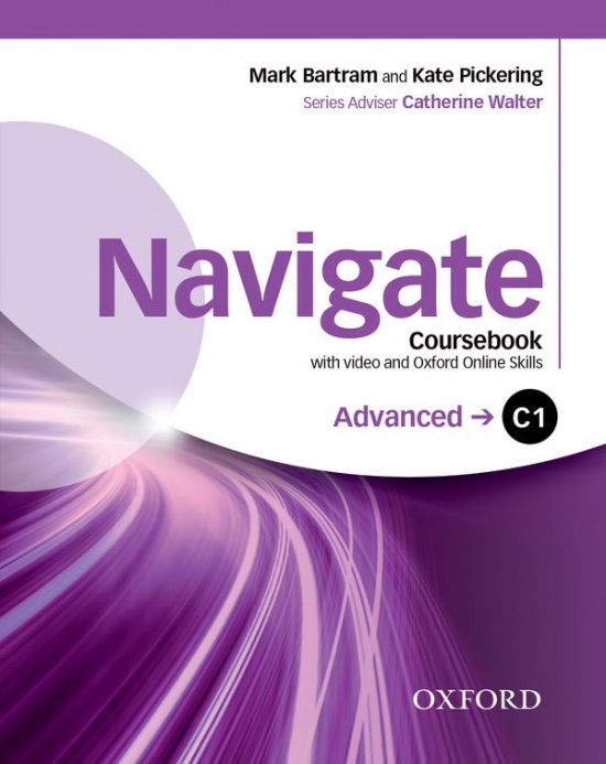 Navigate Advanced C1 Coursebook, DVD-ROM a Online Skills Oxford University Press