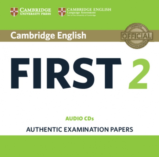 Cambridge English First 2 Audio CDs (2) Cambridge University Press
