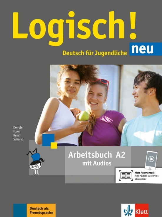 Logisch! neu 2 (A2) - Arbeitsbuch + online MP3 Klett nakladatelství