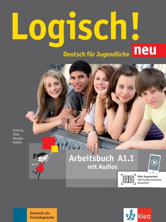 Logisch! neu A1.1 - Arbeitsbuch + online MP3 Klett nakladatelství