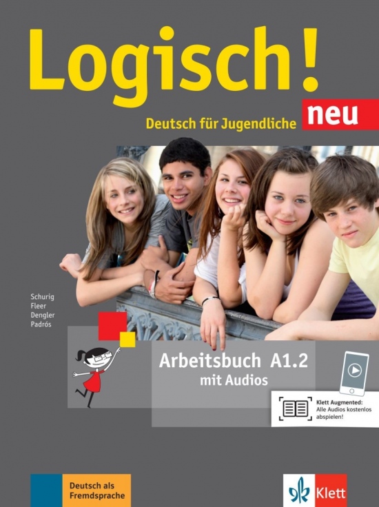 Logisch! neu A1.2 - Arbeitsbuch + online MP3 Klett nakladatelství