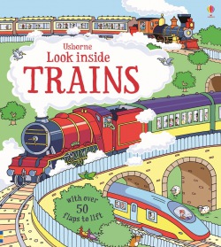 Look inside Trains Usborne Publishing