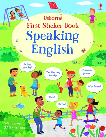 First Sticker Book Speaking English