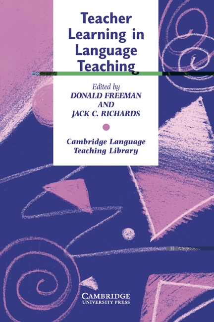 Teacher Learning in Language Teaching Cambridge University Press