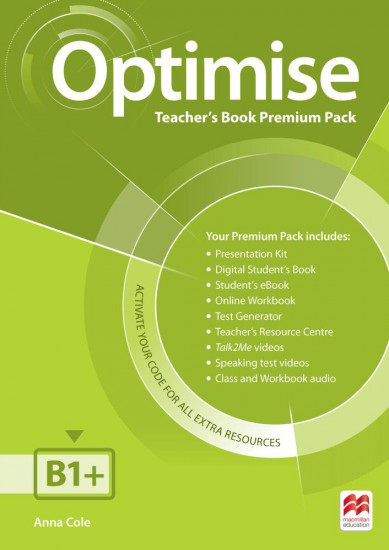 Optimise B1+ (Intermediate) Teacher´s Book Premium Pack Macmillan