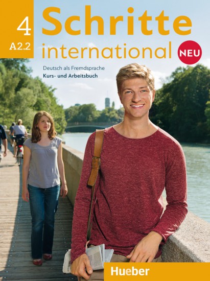 Schritte international Neu 4 Kursbuch + Arbeitsbuch mit Audio-CD Hueber Verlag