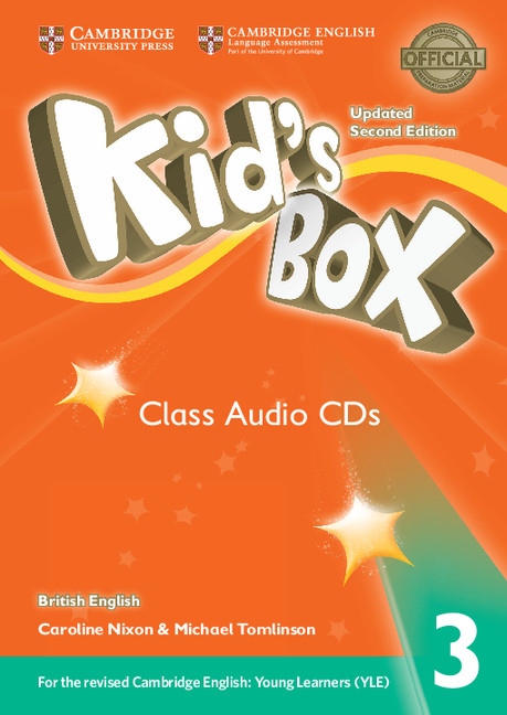 Kid´s Box updated second edition 3 Class Audio CD Cambridge University Press