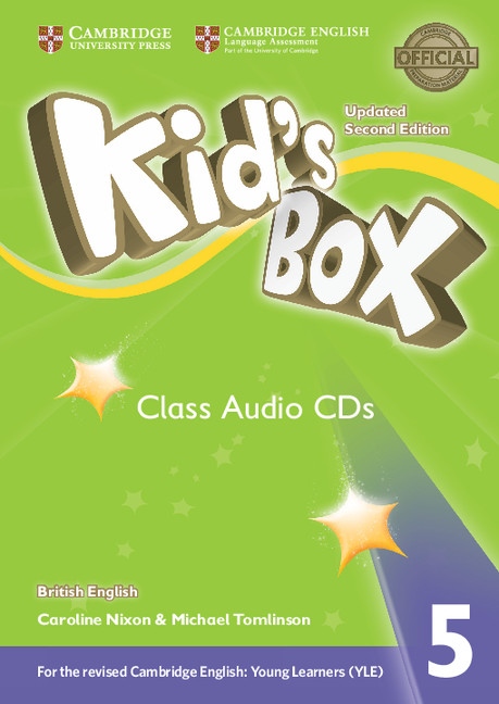 Kid´s Box updated second edition 5 Class Audio CD Cambridge University Press