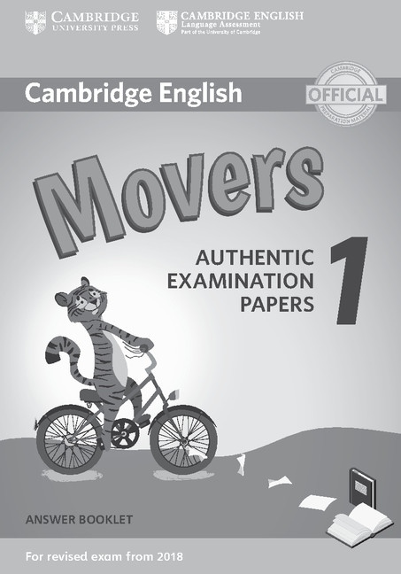 Cambridge English Young Learners 1 for revised exam from 2018 Movers Answer Booklet Cambridge University Press