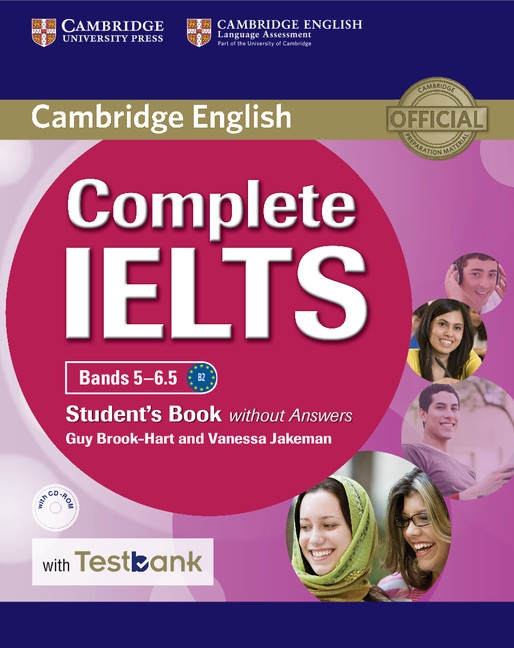 Complete IELTS Bands 5-6,5 B2 Student´s Book without answers + CD-ROM + Testbank