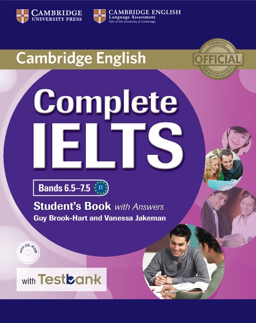 Complete IELTS Bands 6.5–7.5 C1 Student´s Book with answers + CD-ROM + Testbank Cambridge University Press