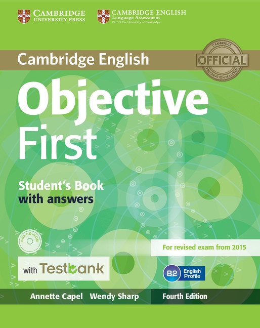 Objective First Student´s Book with Answers + CD-ROM + Testbank