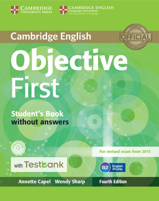 Objective First Student´s Book without Answers + CD-ROM + Testbank