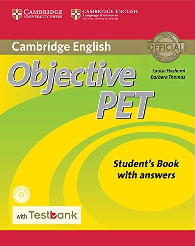 Objective PET Student´s Book with answers + CD-ROM + Testbank