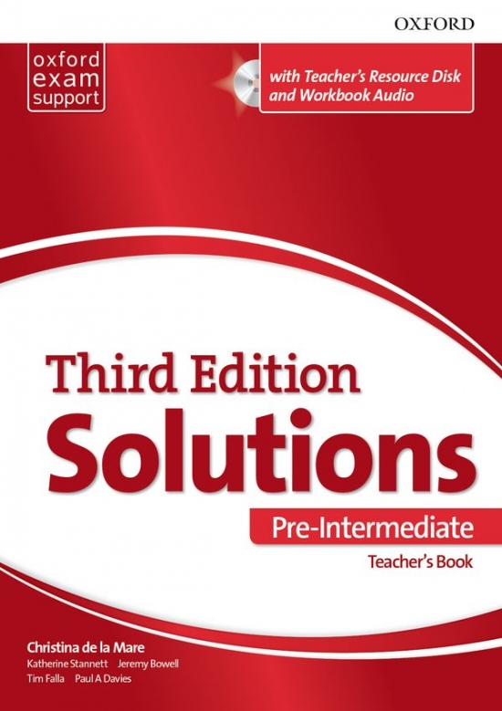 Maturita Solutions 3rd Edition Pre-Intermediate Teacher´s Pack Oxford University Press