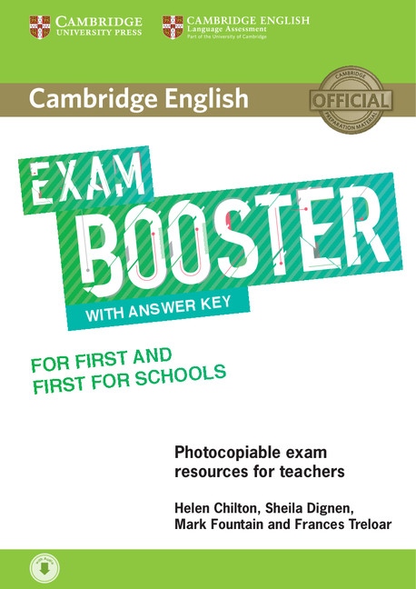 Cambridge English Exam Booster for First and First for Schools with Answer Key with downloadable Audio Cambridge University Press