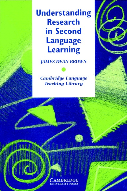 Understanding Research in Second Language Learning PB Cambridge University Press