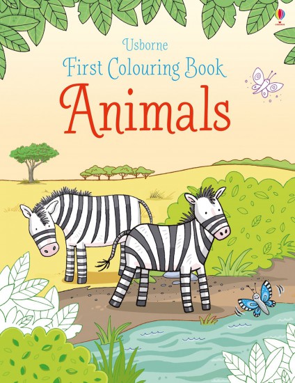 First colouring books: Animals Usborne Publishing