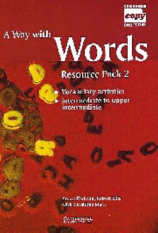 Way with Words Resource Pack A Intermediate to Upper Intermediate Book