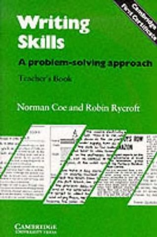Writing Skills Teacher´s Book Cambridge University Press