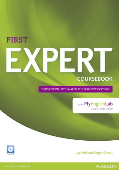 Expert First 3rd Edition Coursebook with Audio CD a MyEnglishLab Pearson