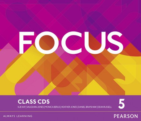 Focus 5 Class CDs Pearson