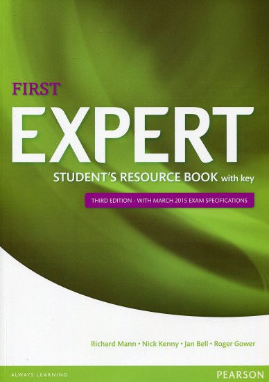 First Expert 3rd Edition Student´s Resource Book with Answer Key Pearson