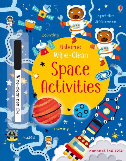 Wipe-clean space activities Usborne Publishing