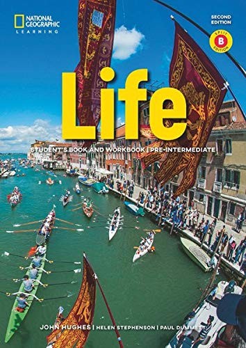 Life Pre-intermediate 2nd Edition Combo Split B with App Code and Workbook Audio CD National Geographic learning