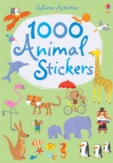 1000 animal stickers