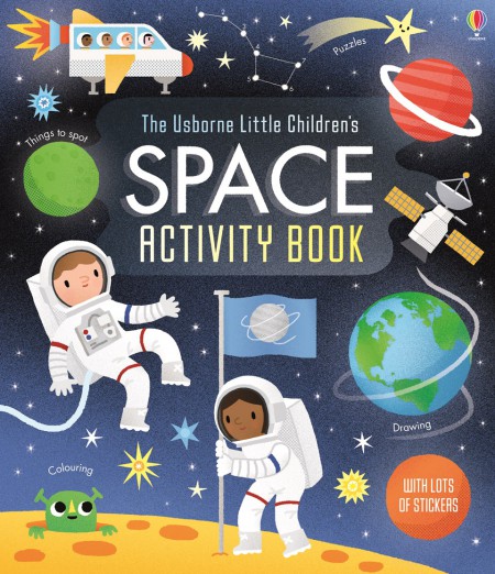 Little children´s space activity book Usborne Publishing