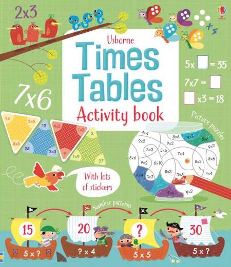 Times tables activity book Usborne Publishing