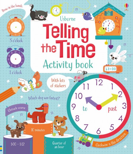 Telling the time activity book