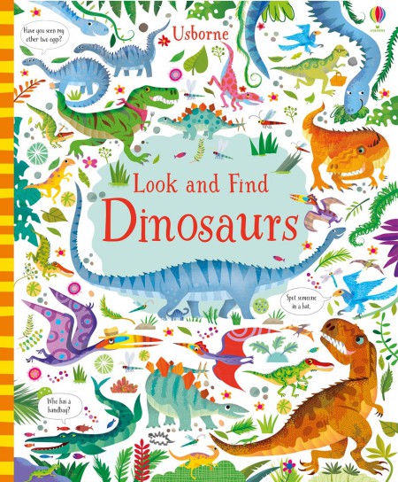 Look and find dinosaurs