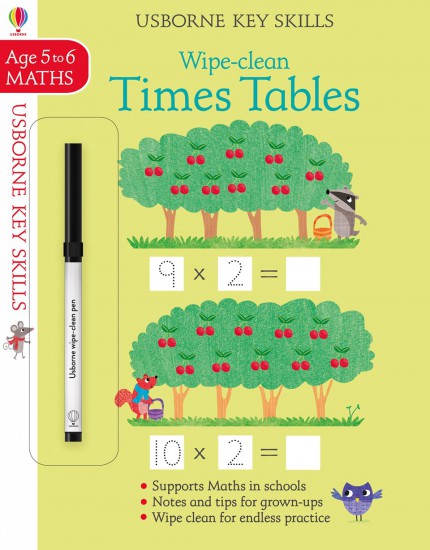 Wipe-clean times tables 5-6