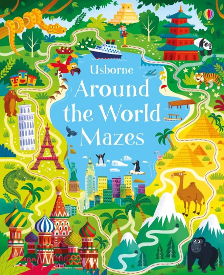 Around the world mazes Usborne Publishing