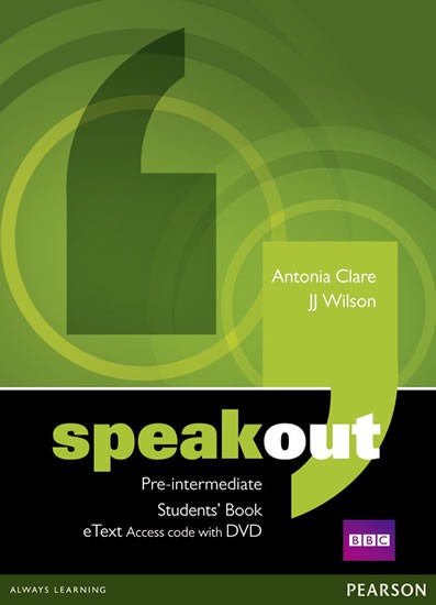 Speakout Pre-intermediate Student´s Book eText Access Card with DVD Pearson