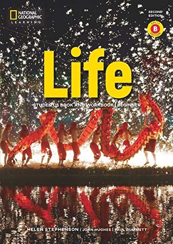 Life Beginner 2nd Edition Combo Split B with App Code and Workbook Audio CD National Geographic learning