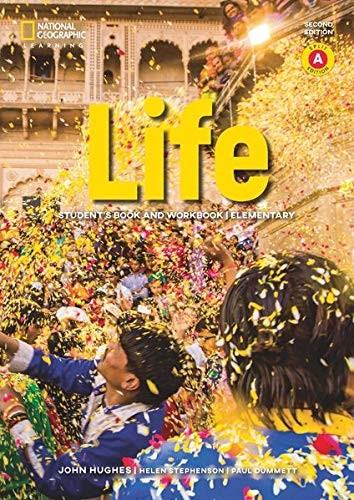Life Elementary 2nd Edition Combo Split A with App Code and Workbook Audio CD National Geographic learning