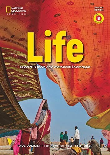 Life Advanced 2nd Edition Combo Split B with App Code and Workbook Audio CD National Geographic learning