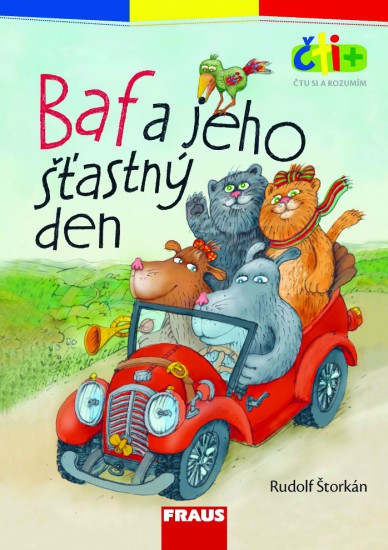 Čti+ Baf a jeho šťastný den (6-7 let) Fraus