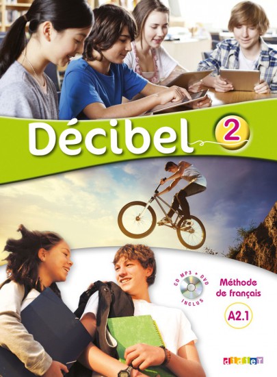 Décibel 2 Niveau A2.1 učebnice + CD MP3 + DVD Hatier Didier