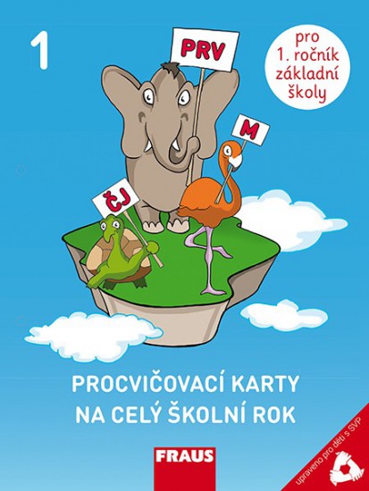 Procvičovací karty na celý školní rok 1 – pro děti s SVP