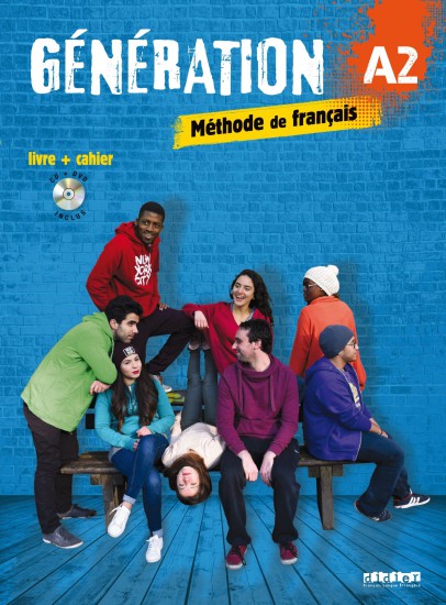 Génération A2 učebnice + pracovní sešit + CD + DVD (komplet) Didier