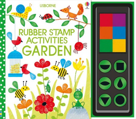Rubber stamp activities Garden Usborne Publishing
