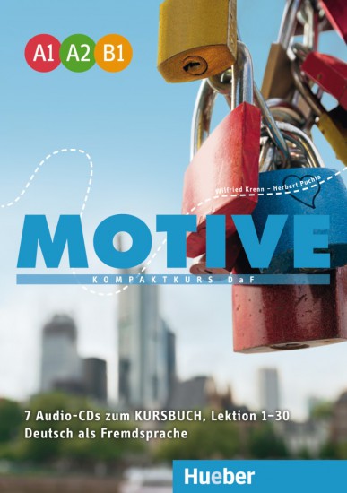 Motive A1 - B1 Audio-CDs zum KB, L. 1-30 Hueber Verlag